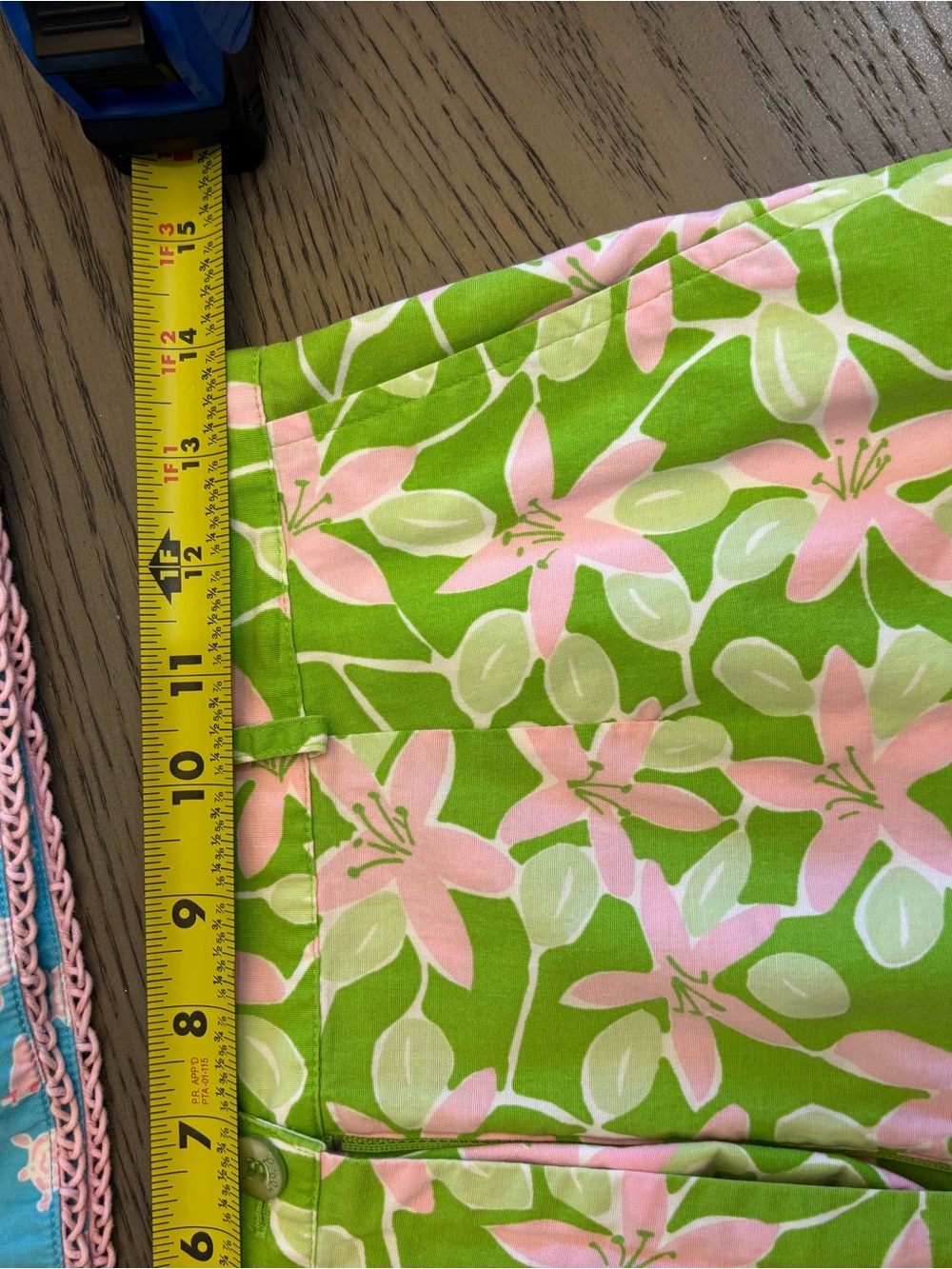 Lilly Pulitzer Trio Mini Skirts / shorts in Pink, Green & Blue - Picture 14 of 16